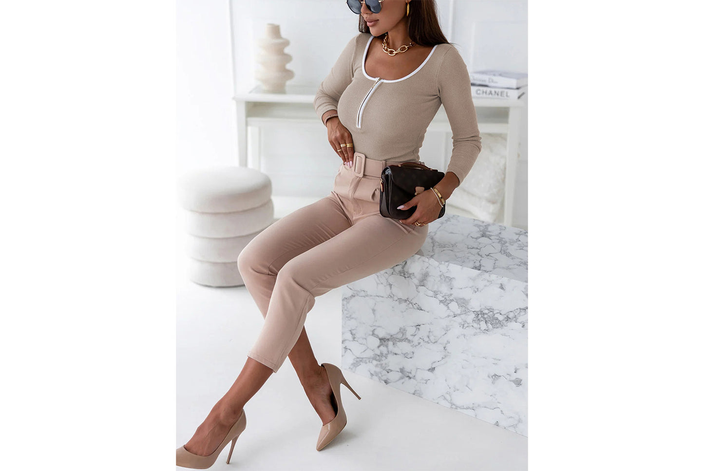 **Slim Fit Bodysuit T-shirt Long Sleeve Base Layer**