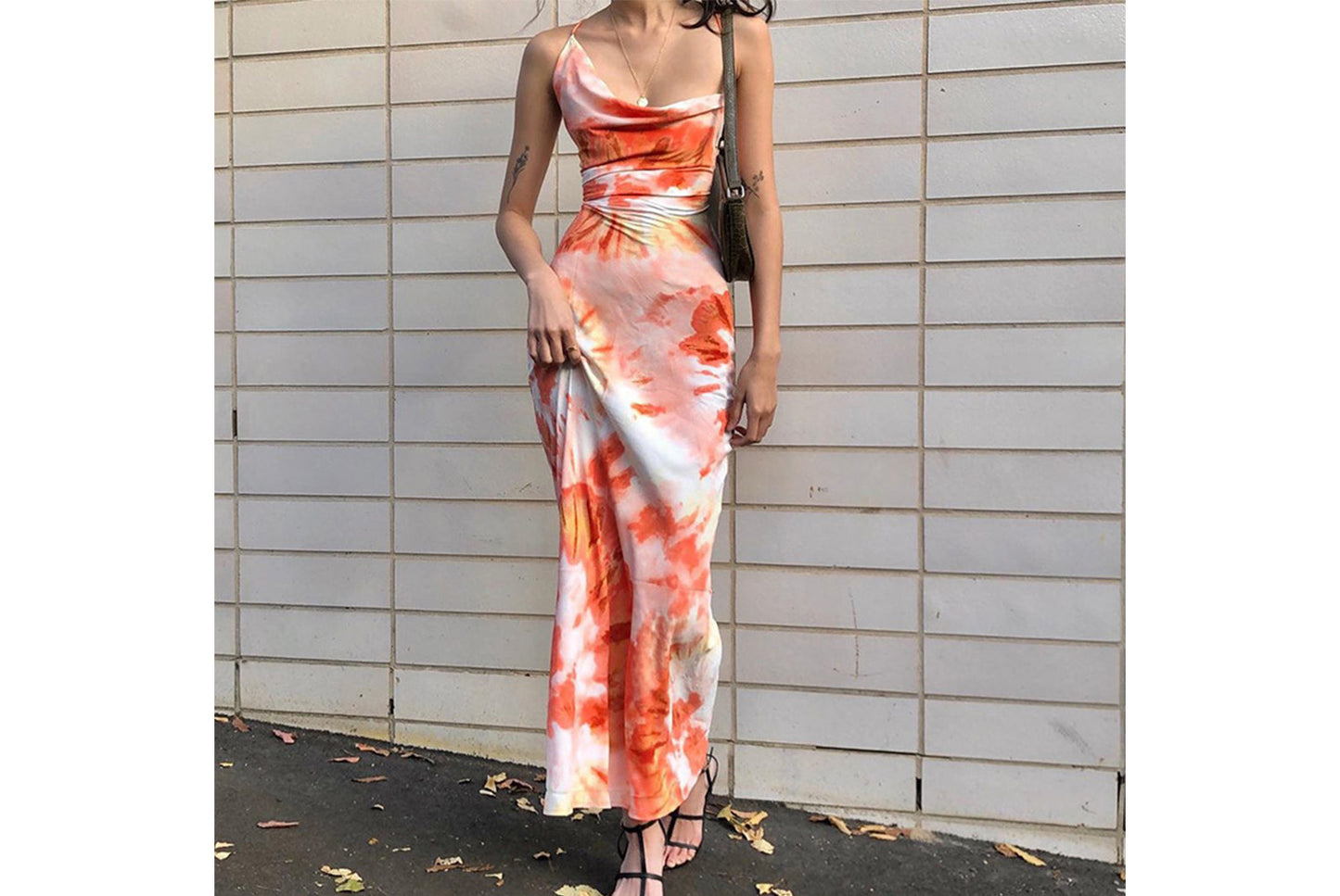 **Sexy Halter Backless Maxi Dress**