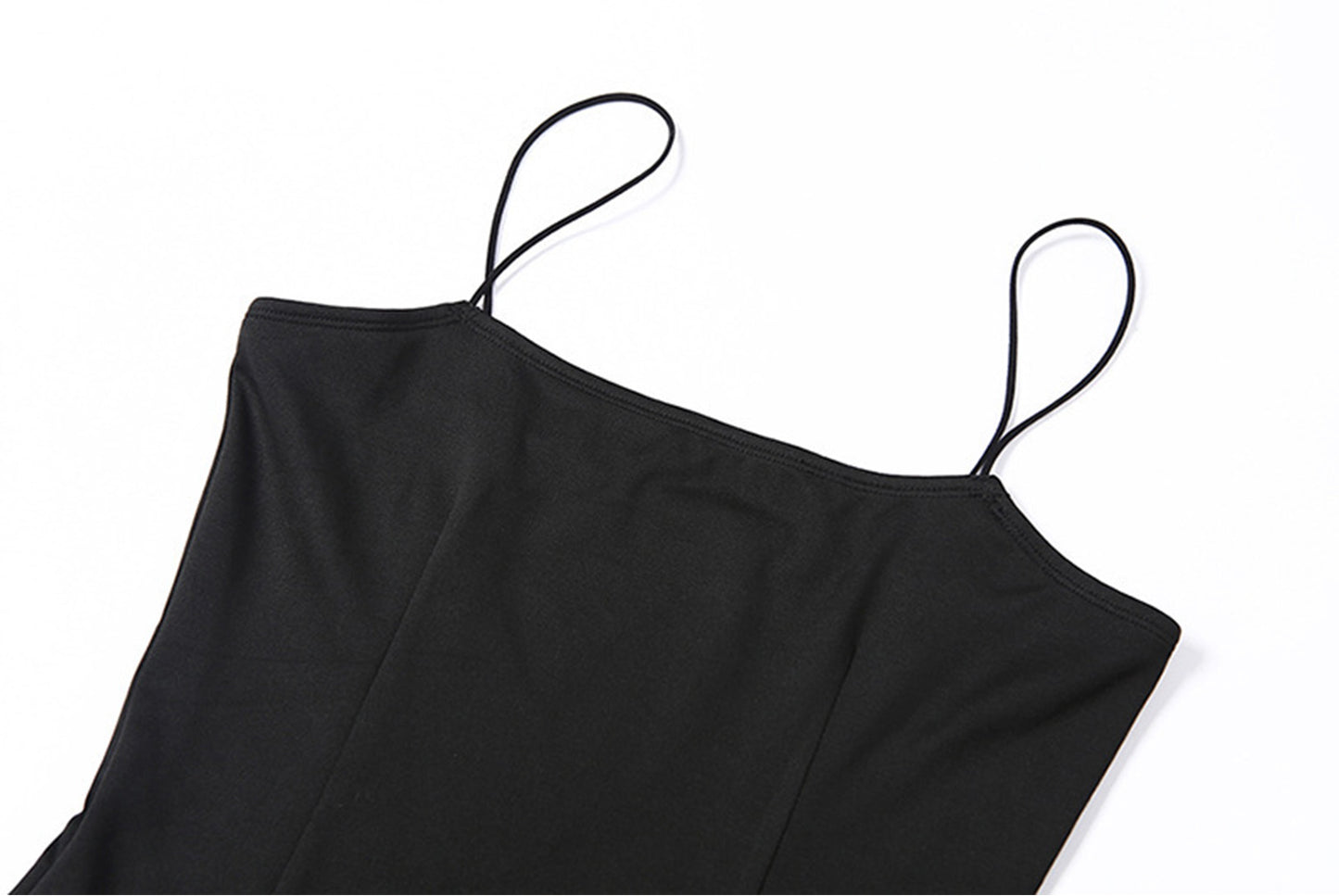 **Slim Fit Halter Backless Sexy Slit Maxi Dress**