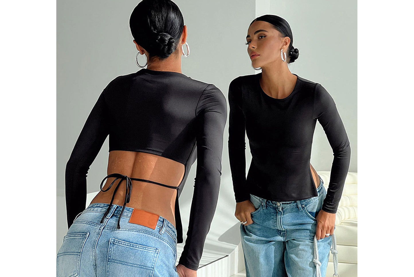 **Slim Fit Streetwear Base Layer Shirt**