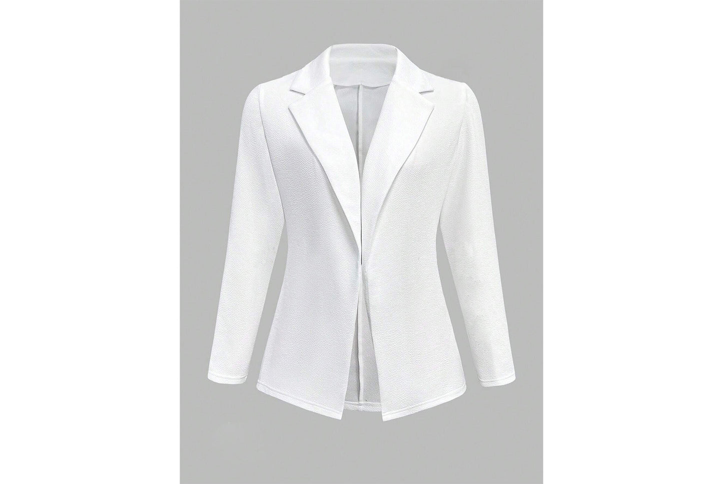 **Slim-fitting, stylish long-sleeved, button-embellished jacket**
