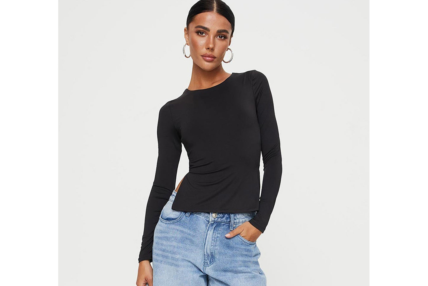 **Slim Fit Streetwear Base Layer Shirt**