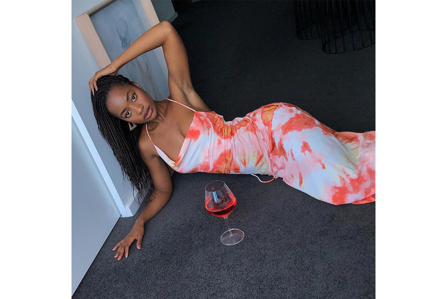 **Sexy Halter Backless Maxi Dress**