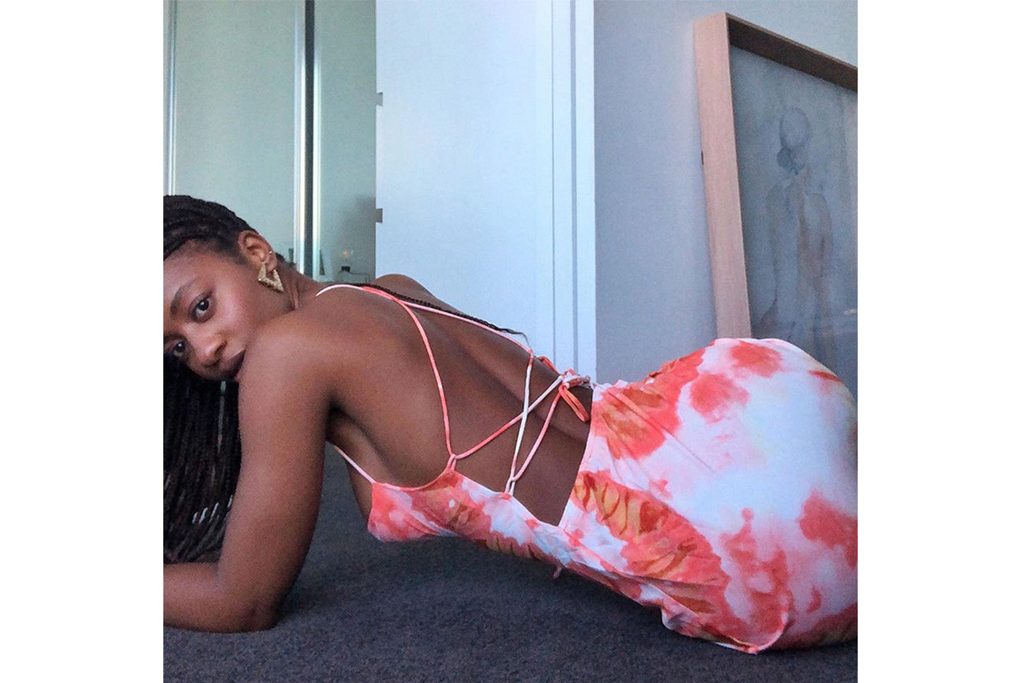 **Sexy Halter Backless Maxi Dress**