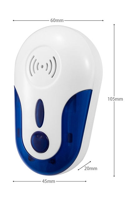Electronic Variable Frequency Ultrasonic Mosquito and Rodent Repellent