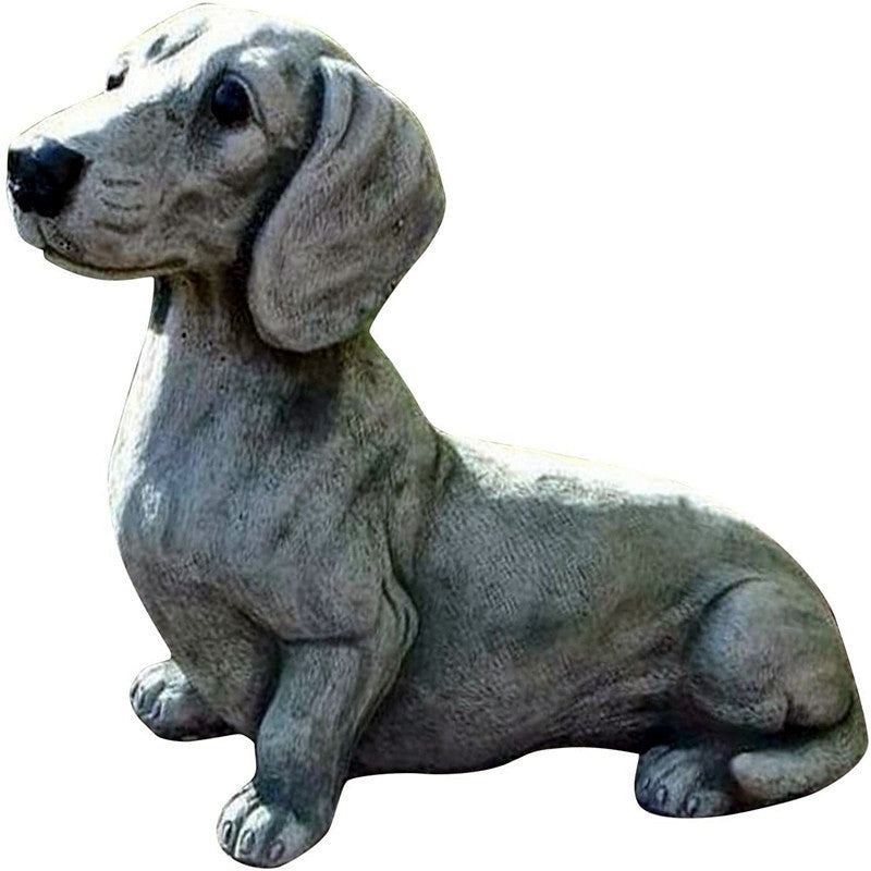 # Resin Dog-Shaped Home Decor Ornament