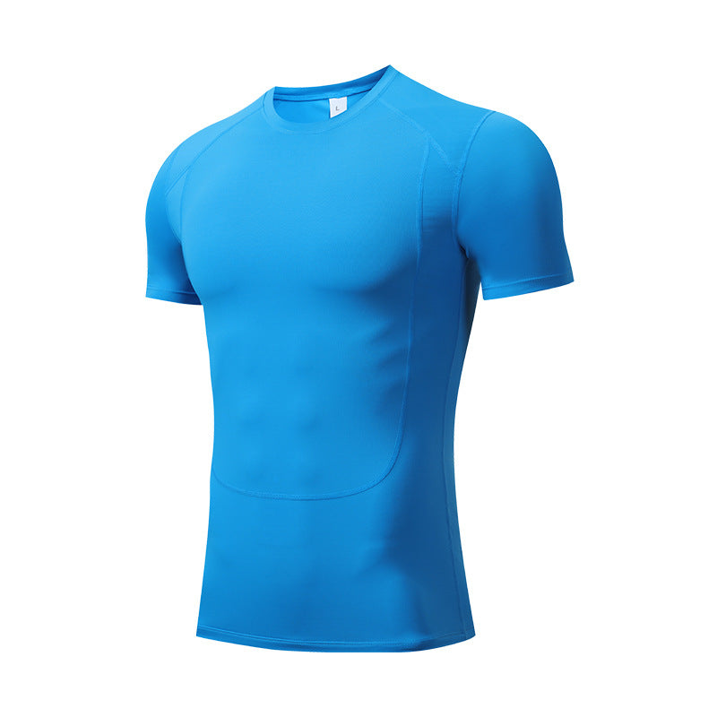 # Men's Tight-Fitting Quick-Drying Fitness Training T-Shirt