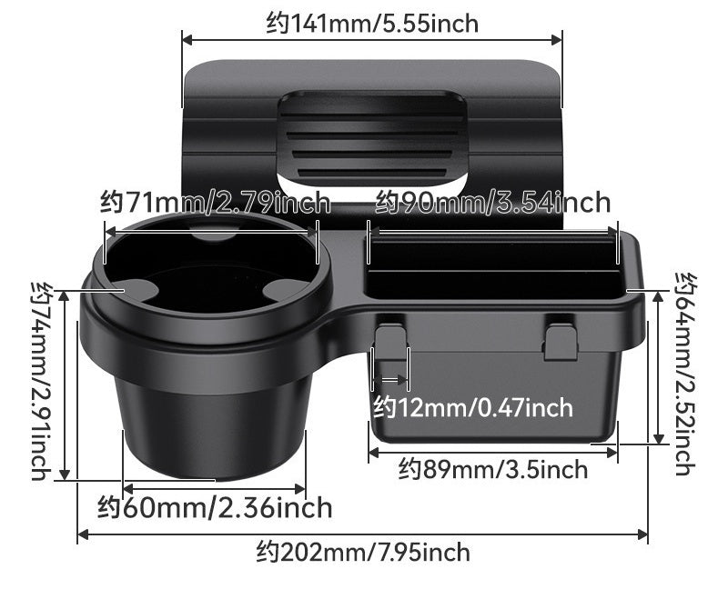 Car Cup Holder Phone Holder