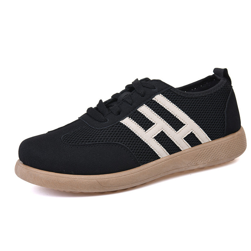 Breathable Mesh Soft-Soled Women's Cloth Shoes