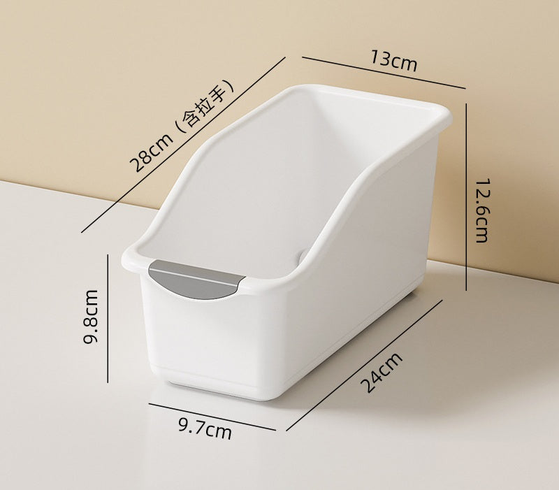 Vertical Slanted Opening Storage Basket