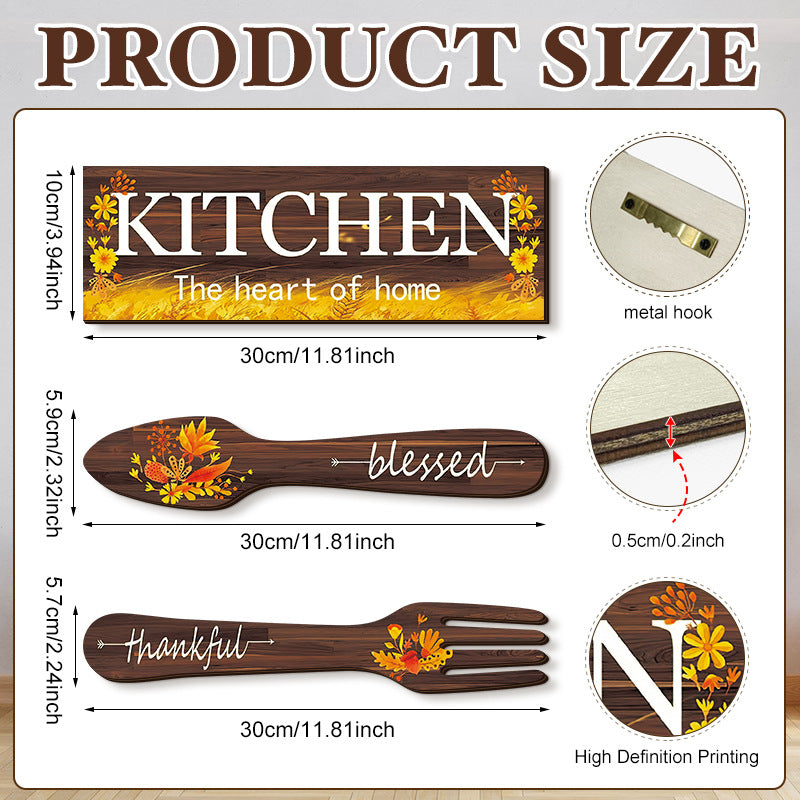 Wooden Wall Hanging Tag