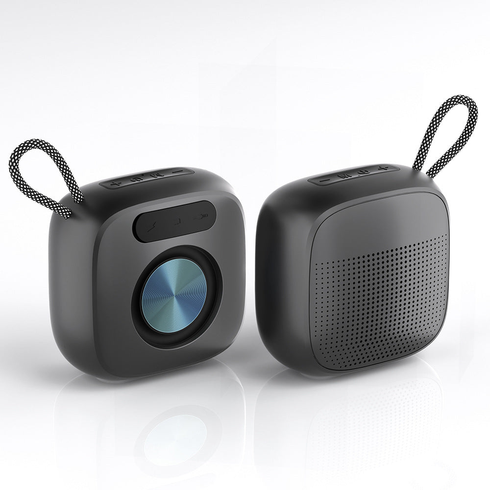 Portable Bluetooth Speaker with High-Fidelity Bass and Lyrics Display