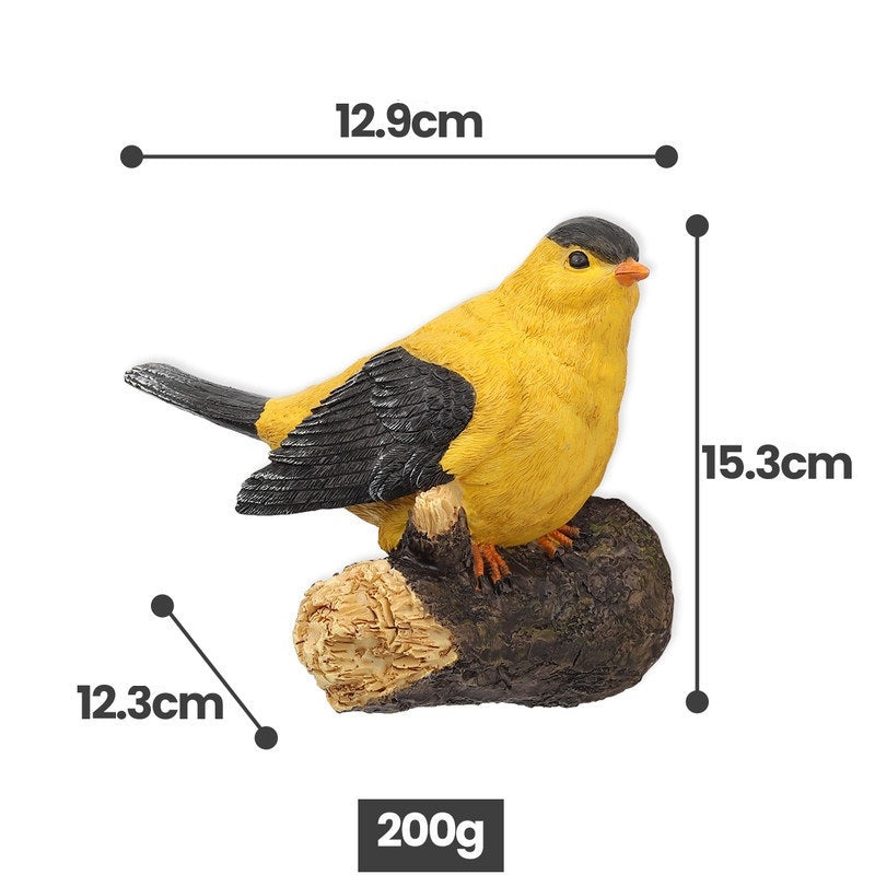 Simulated Bird Resin Garden Ornament