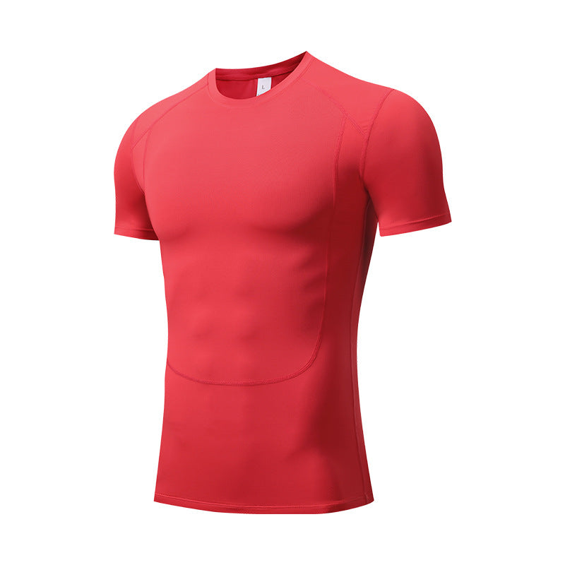 # Men's Tight-Fitting Quick-Drying Fitness Training T-Shirt