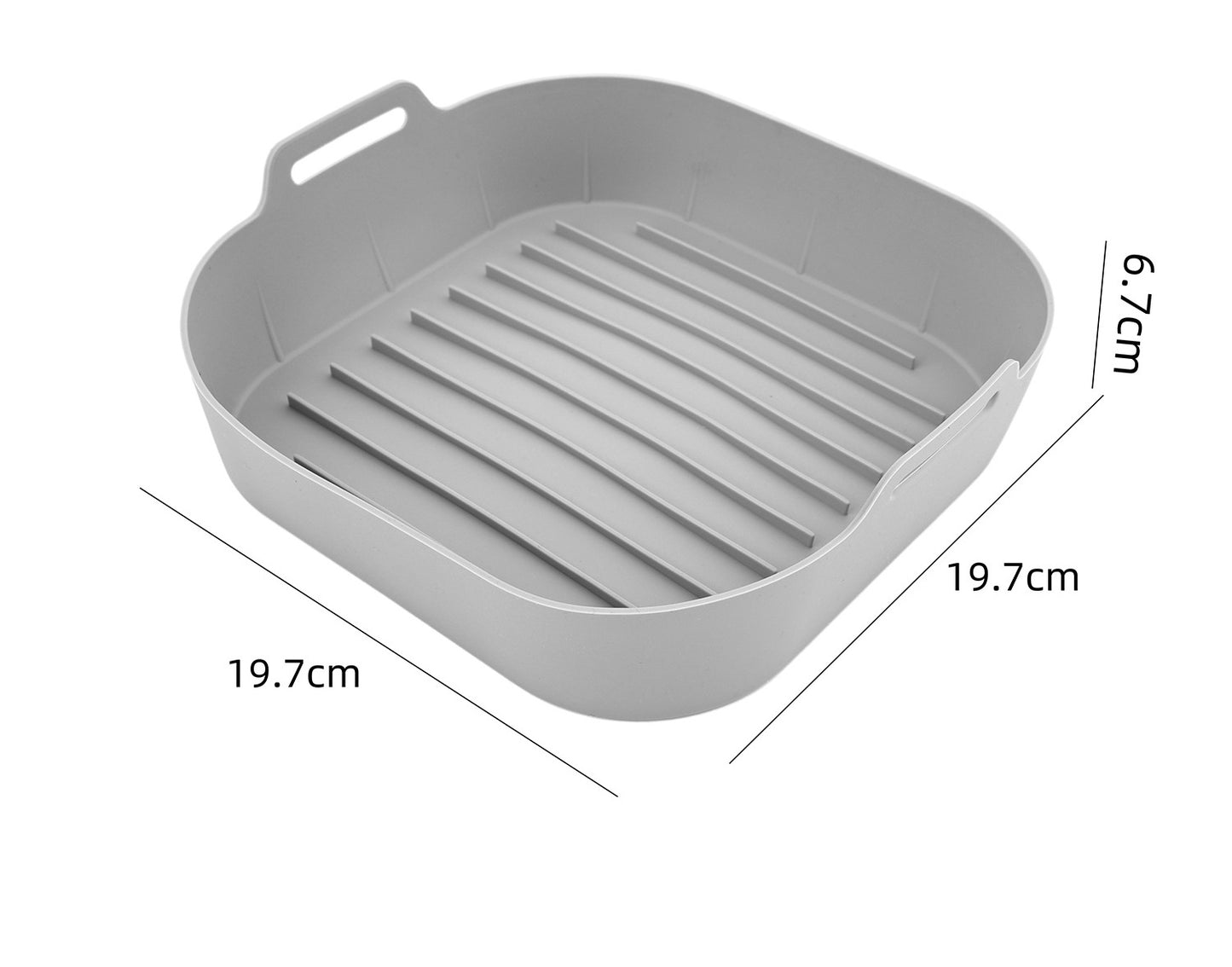 # Food-Grade Silicone Baking Pan for Air Fryers