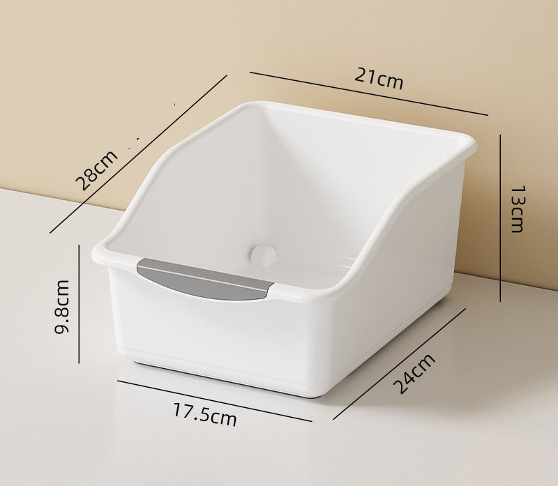 Vertical Slanted Opening Storage Basket