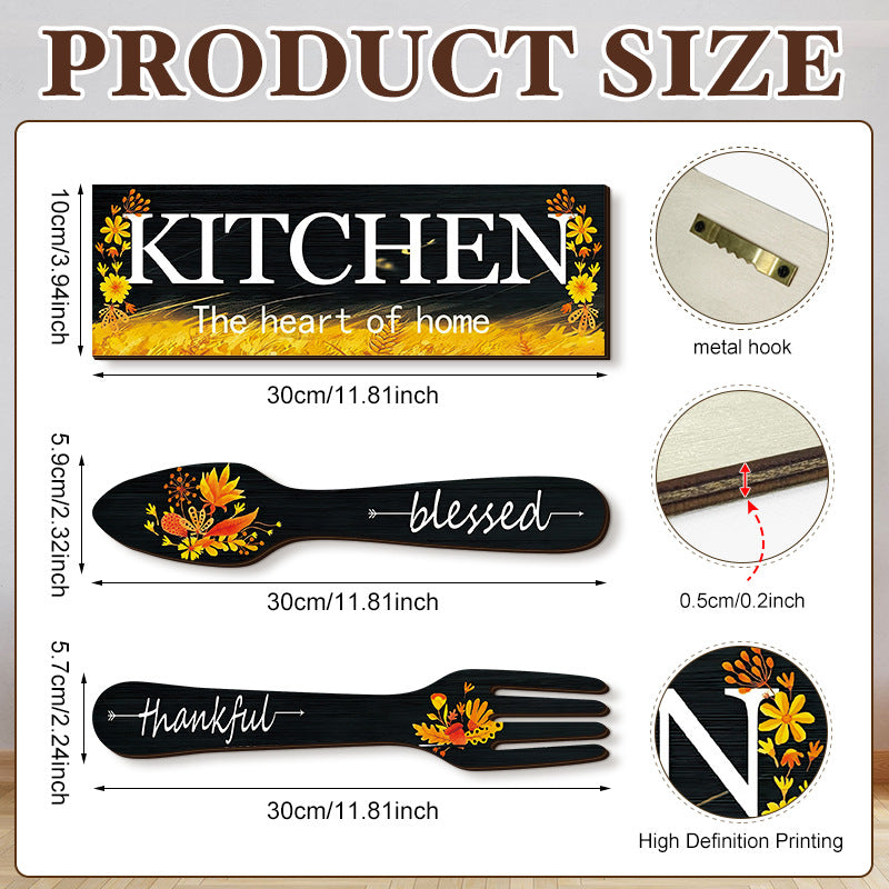 Wooden Wall Hanging Tag