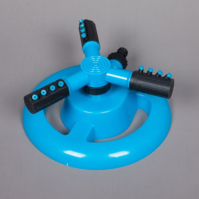 360° Automatic Rotating Three-pronged Garden Sprinkler