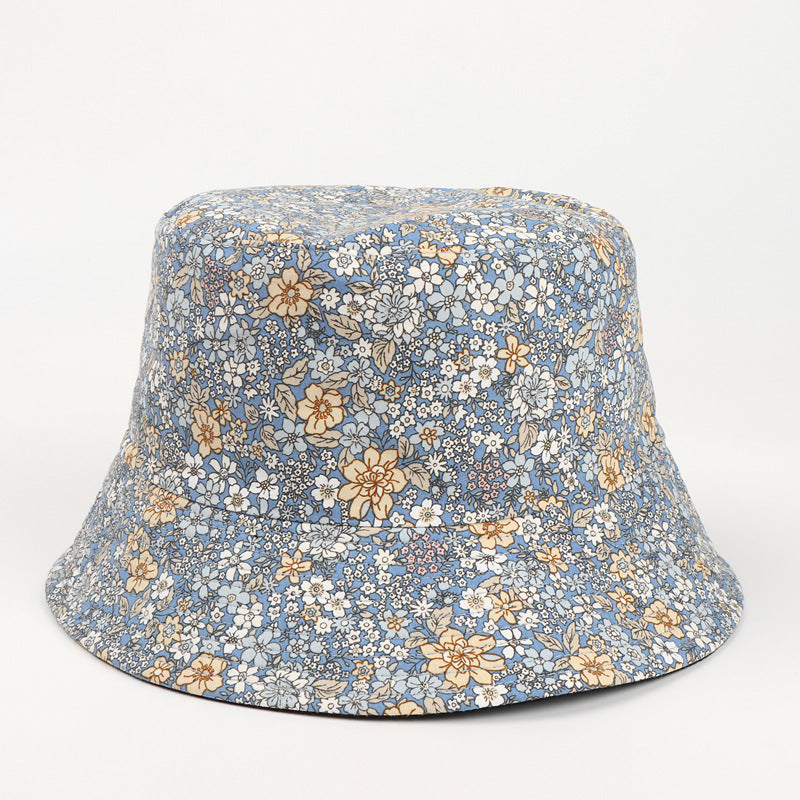 # Floral Print Reversible Bucket Hat
