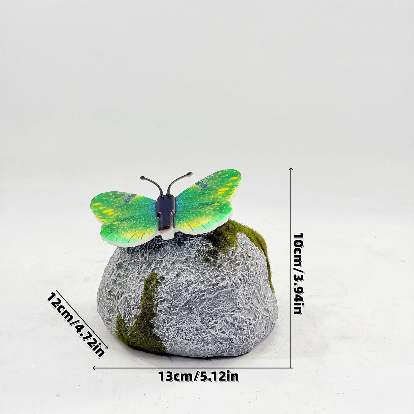# Outdoor Butterfly-Shaped Stone Solar Lawn Light