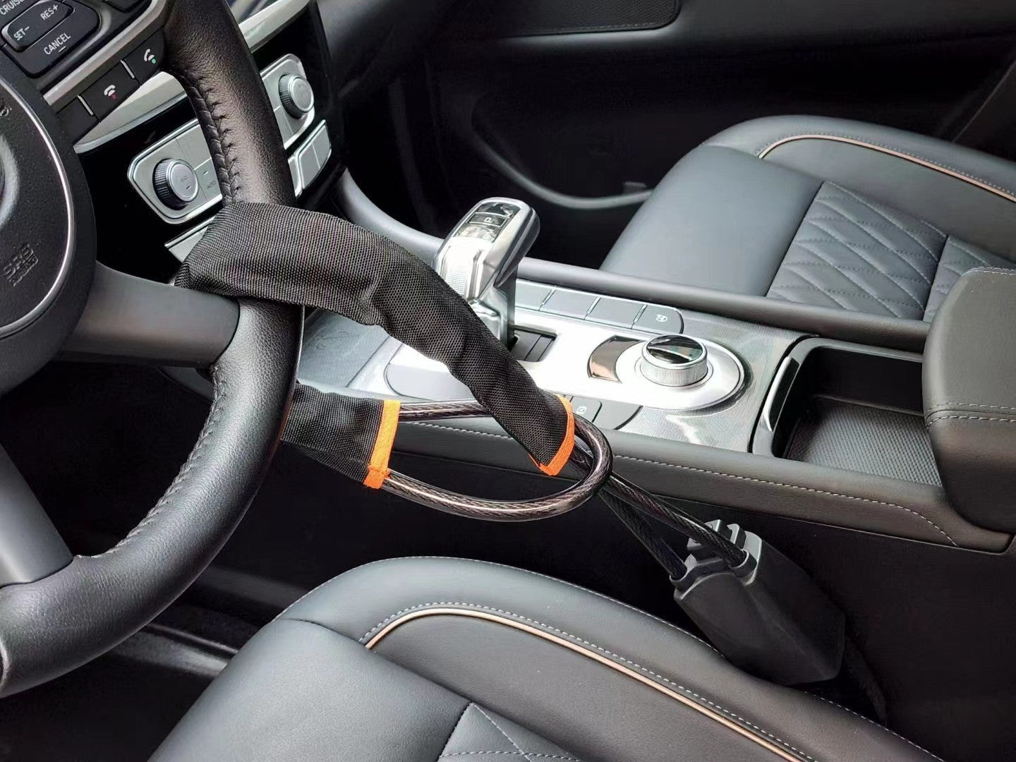 # Stainless Steel Steering Wheel Anti-theft Lock