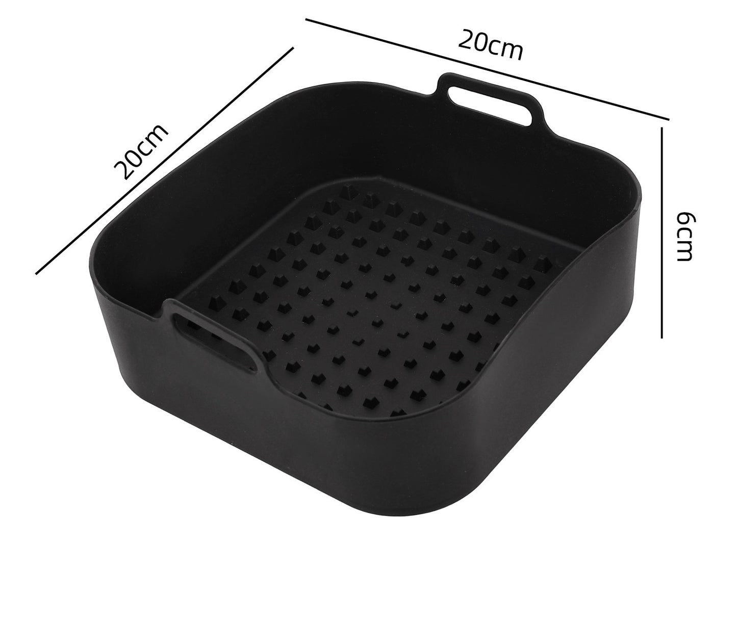 # Food-Grade Silicone Baking Pan for Air Fryers