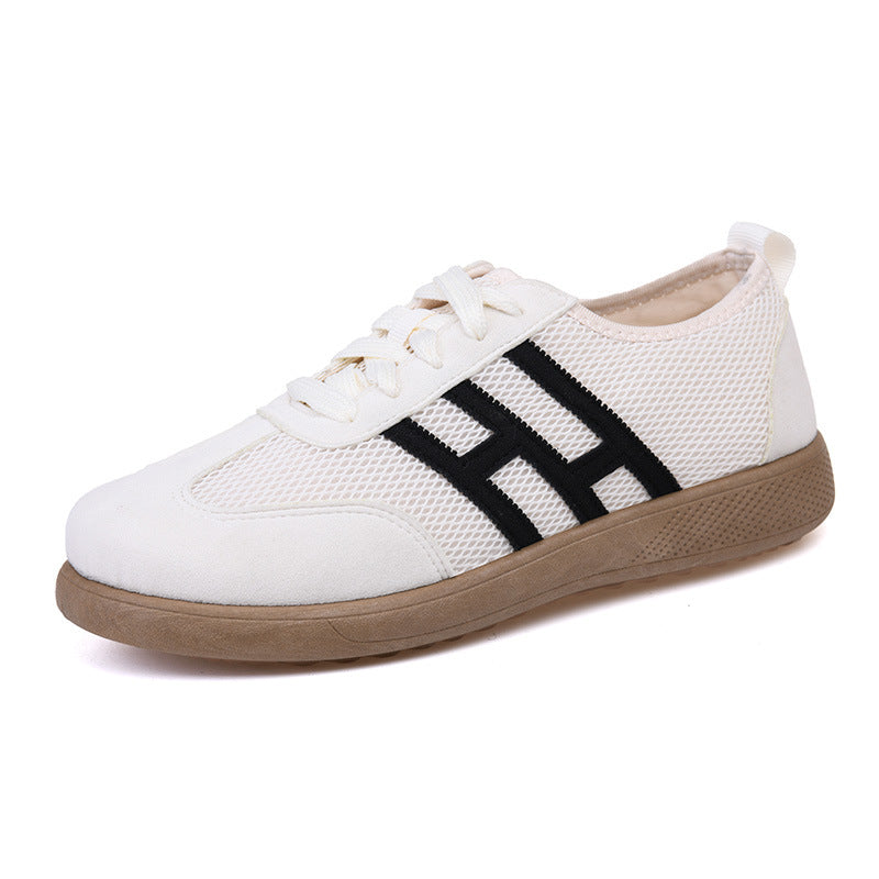 Breathable Mesh Soft-Soled Women's Cloth Shoes