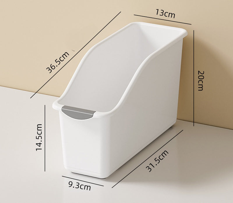 Vertical Slanted Opening Storage Basket
