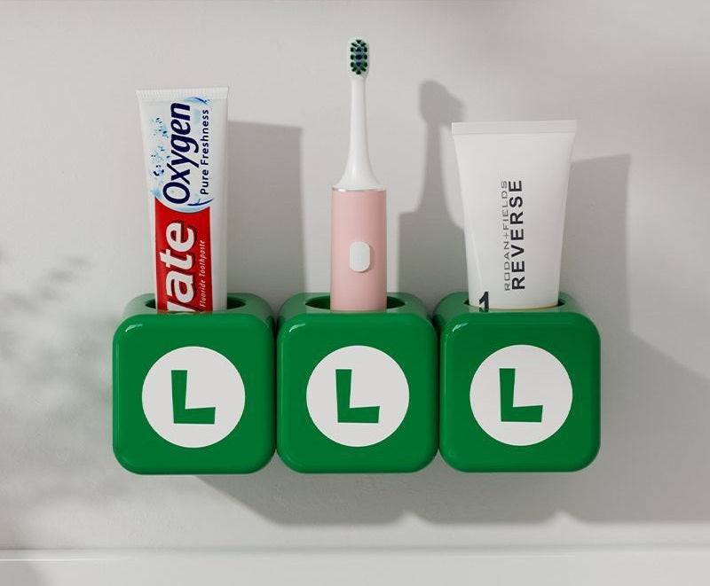 # Wall-Mounted Toothbrush Holder