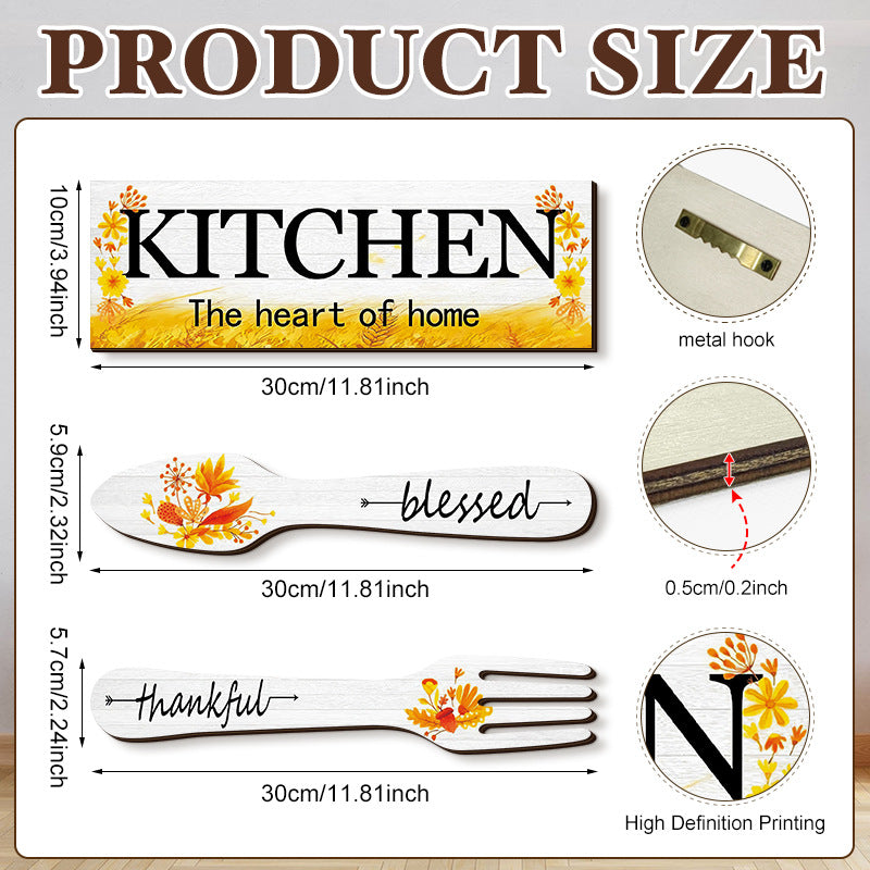 Wooden Wall Hanging Tag