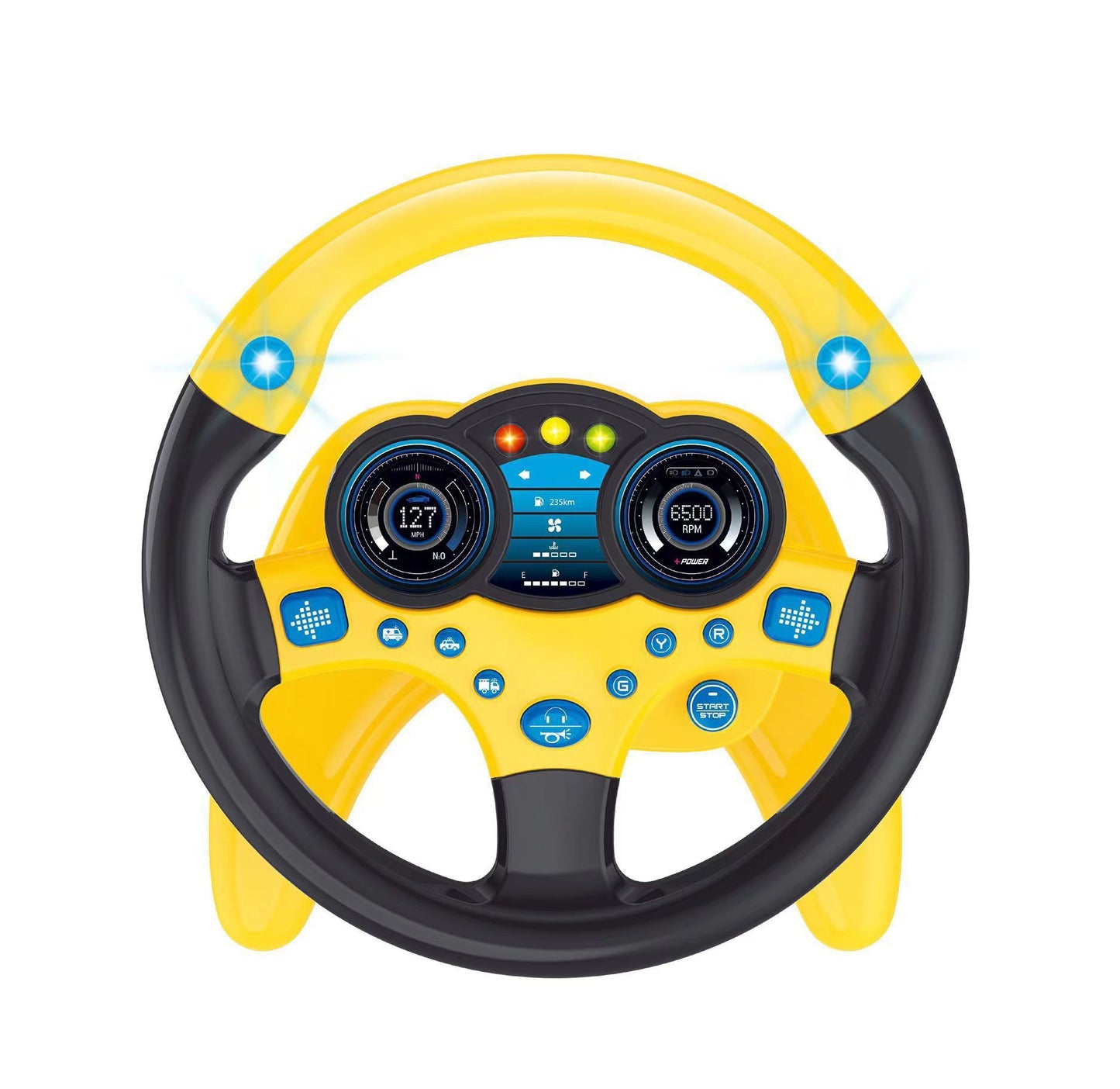 Passenger Seat Steering Wheel Toy
