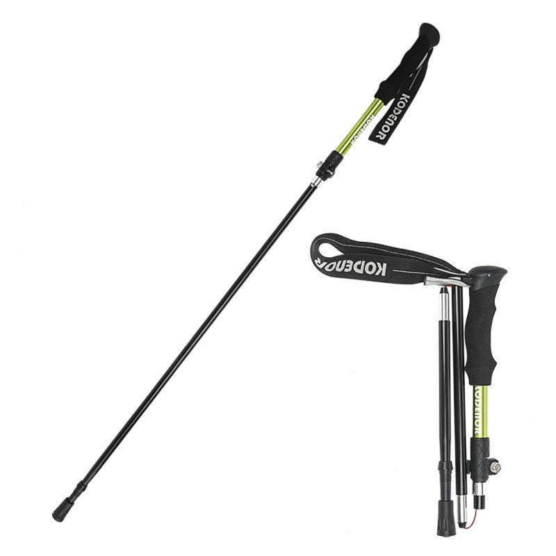 # Five-Section Folding Aluminum Alloy Hiking Poles