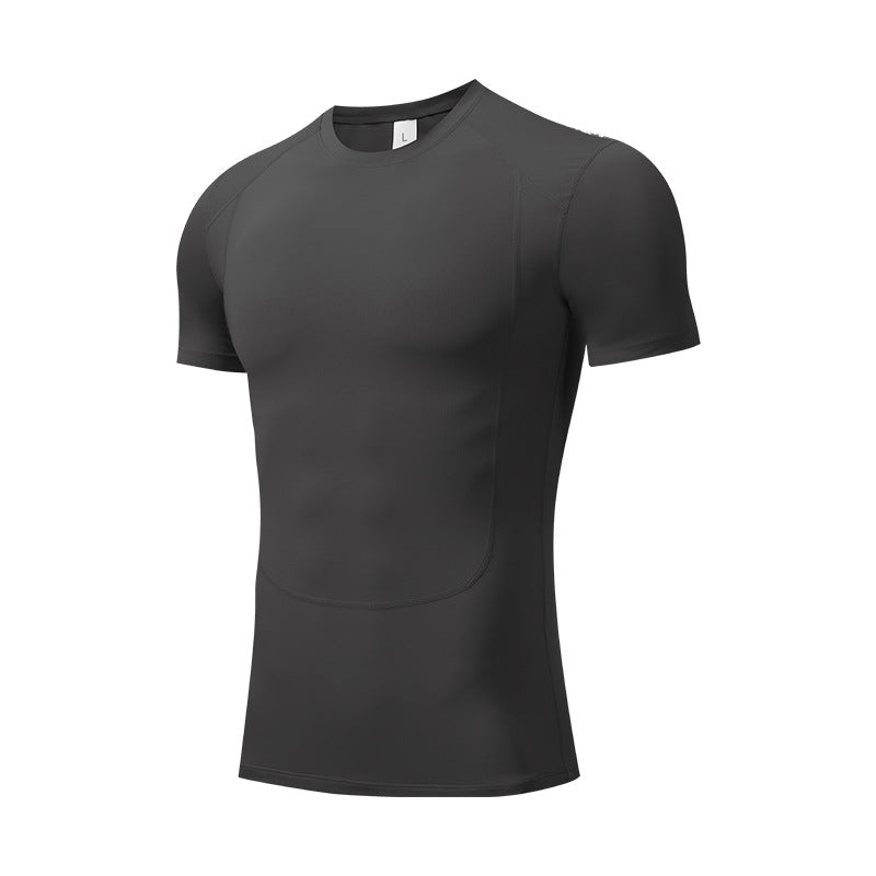 # Men's Tight-Fitting Quick-Drying Fitness Training T-Shirt