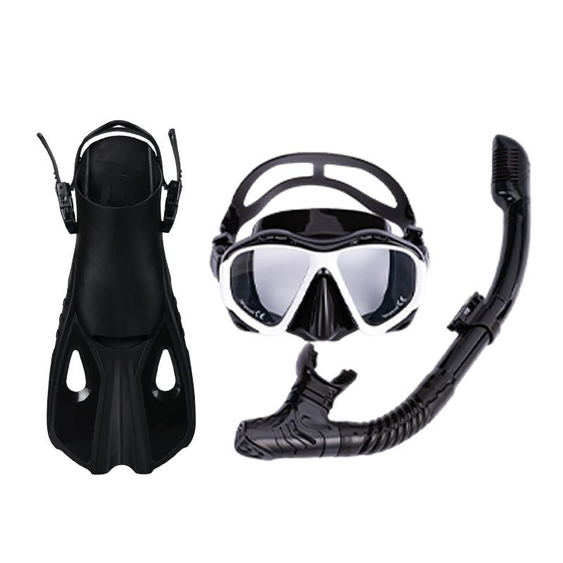 # Fully Dry Snorkeling Kit with Mask, Snorkel, and Fins