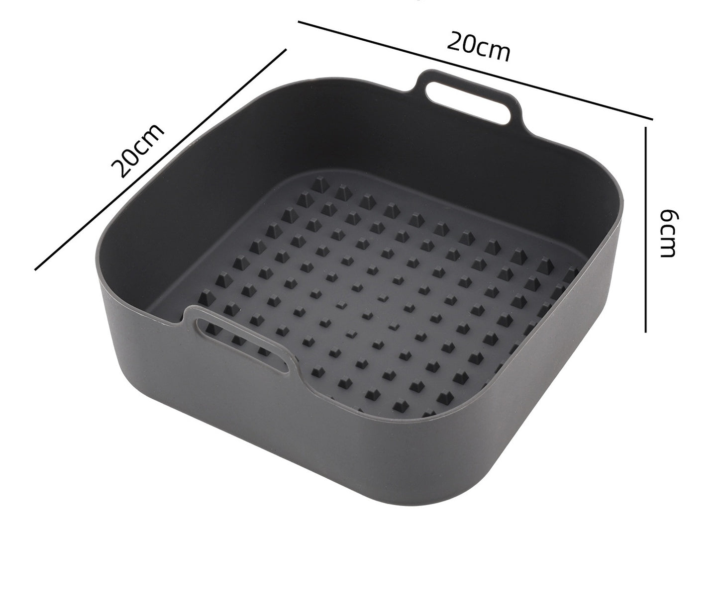 # Food-Grade Silicone Baking Pan for Air Fryers