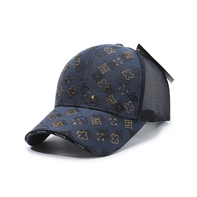 # Hard-top Mesh Breathable Sun Protection Baseball Cap