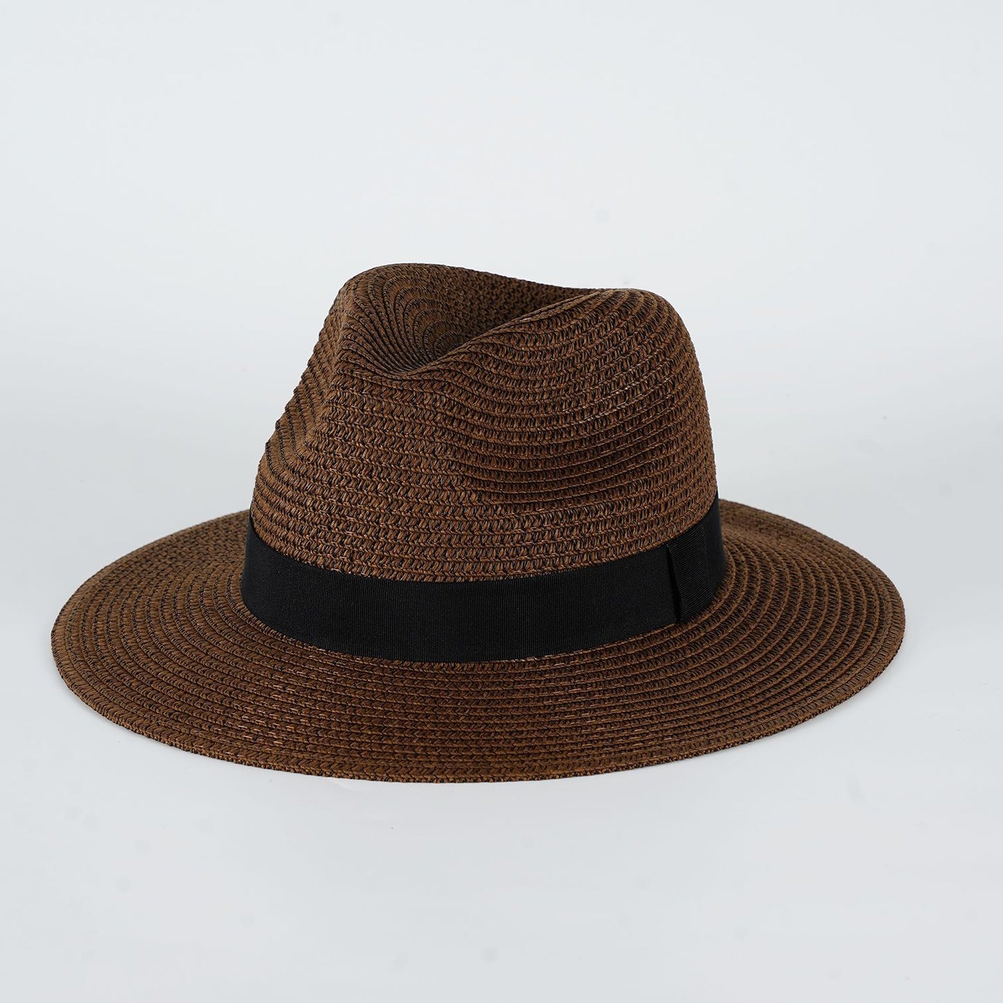 # Men's Simple Panama Hat Summer Sun Protection Sunshade Hat