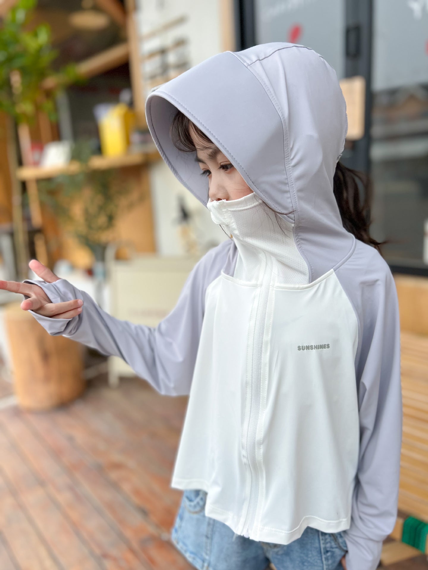 Children's Ice Silk Breathable Sun Protection Clothing