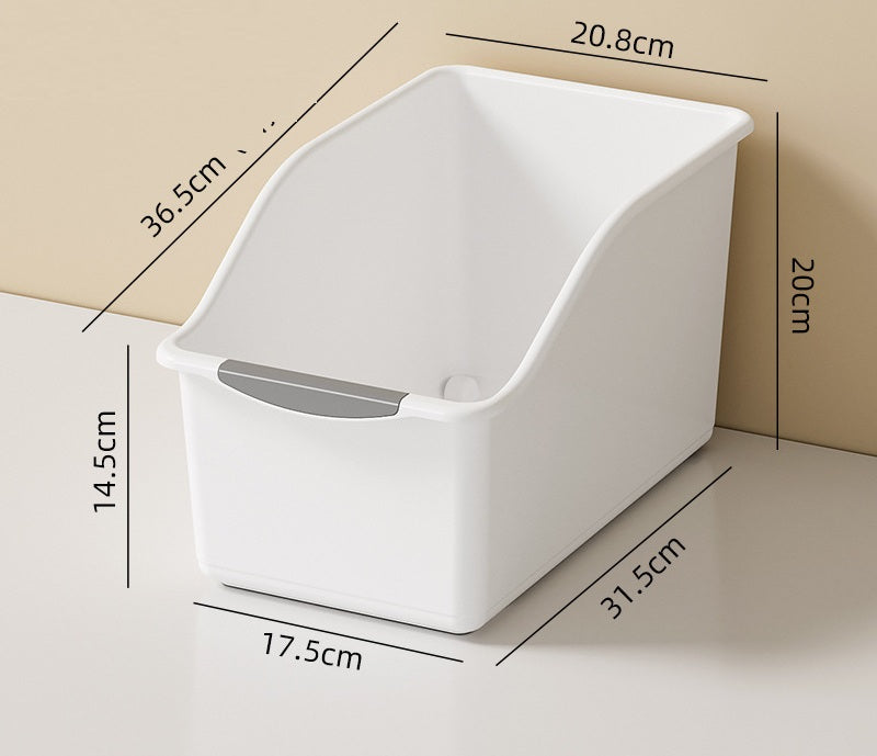 Vertical Slanted Opening Storage Basket