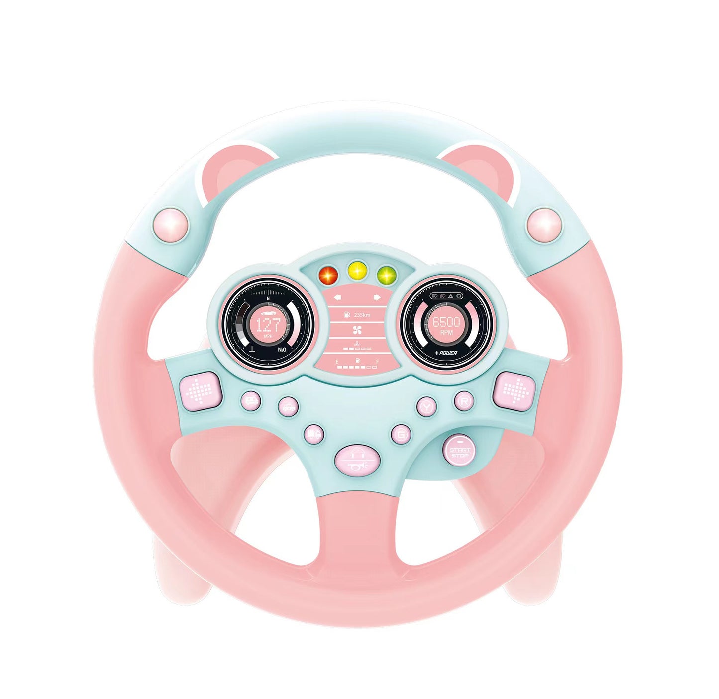 Passenger Seat Steering Wheel Toy