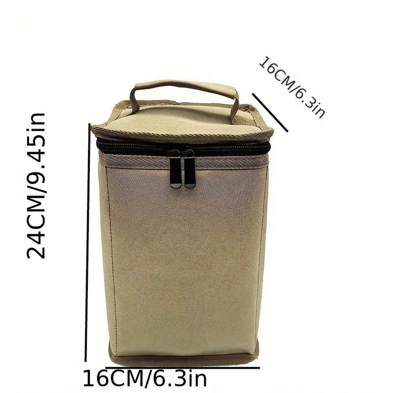 # Portable Outdoor Camping Gas Canister Storage Bag