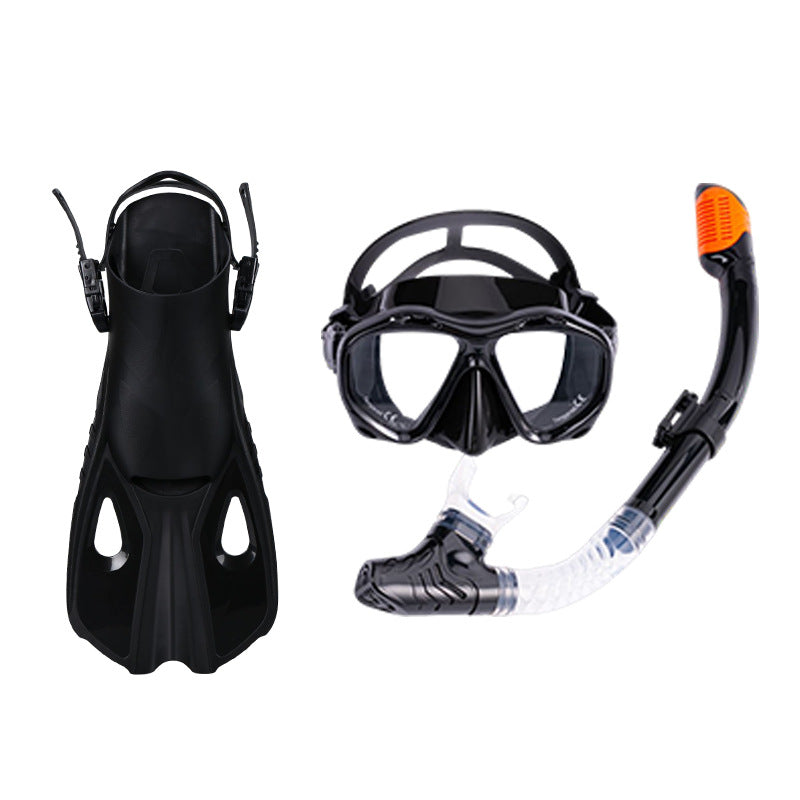 # Fully Dry Snorkeling Kit with Mask, Snorkel, and Fins