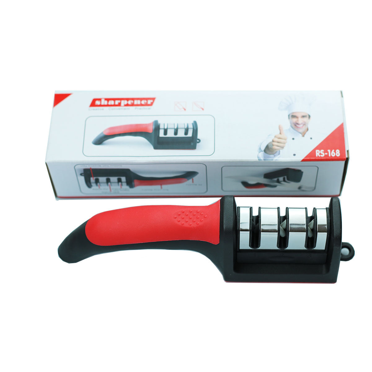 # Household Multifunctional Three-Stage Quick Knife Sharpener