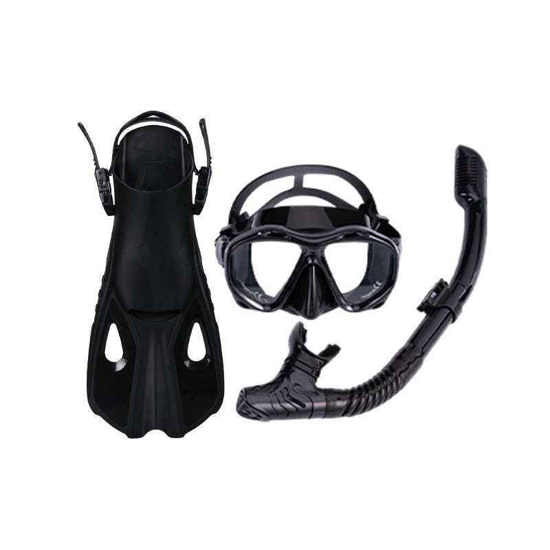 # Fully Dry Snorkeling Kit with Mask, Snorkel, and Fins