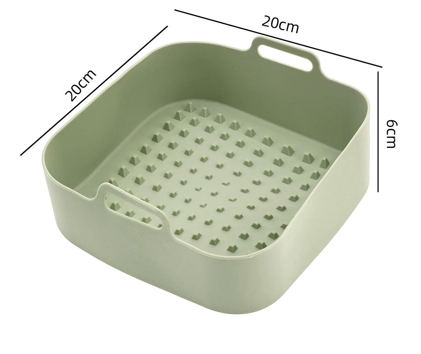 # Food-Grade Silicone Baking Pan for Air Fryers
