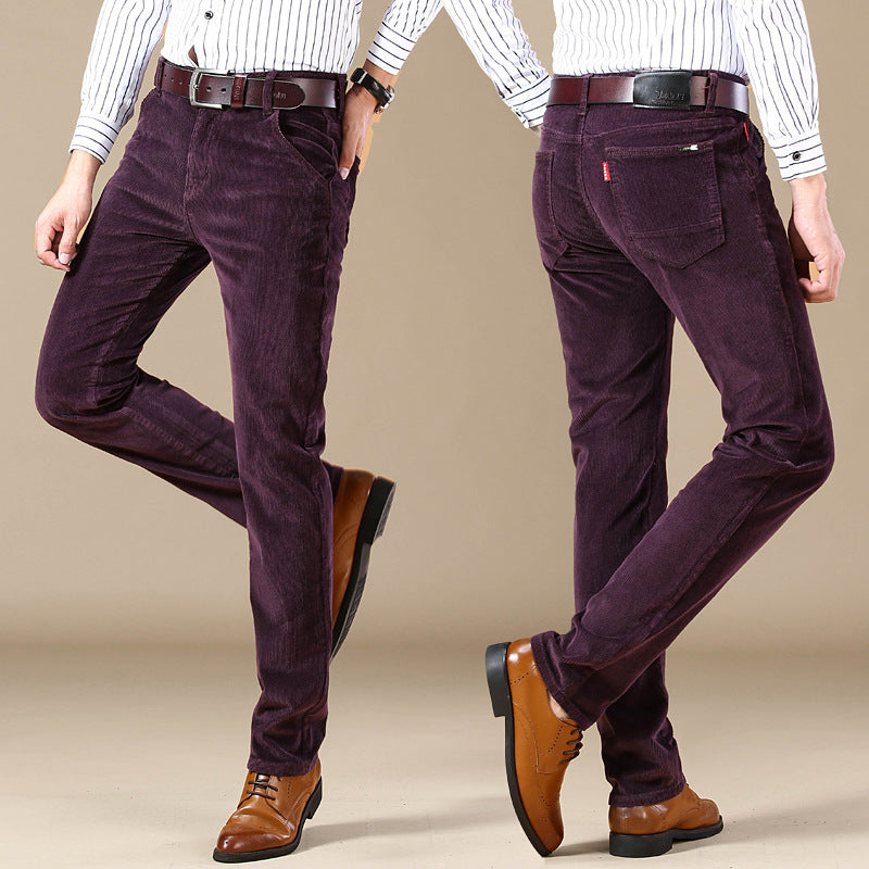 Men's Stretch Corduroy Pants