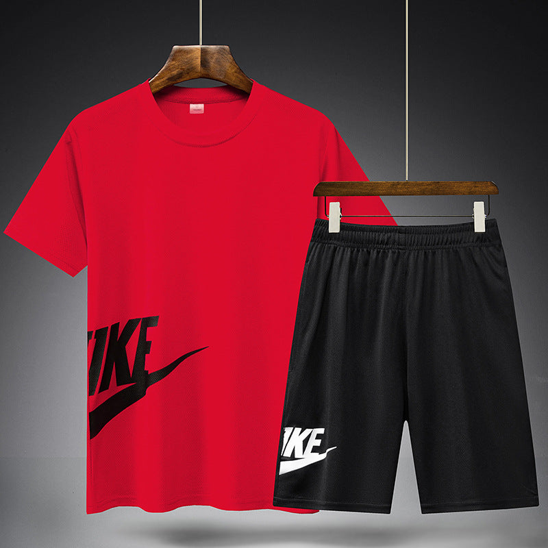 # Men's Summer Quick-Drying Sports Two-Piece Set