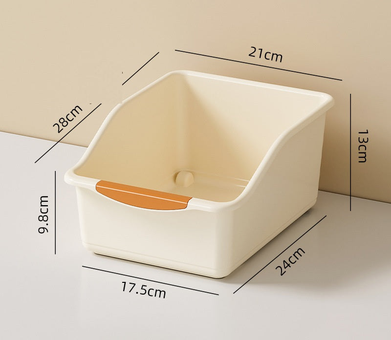 Vertical Slanted Opening Storage Basket