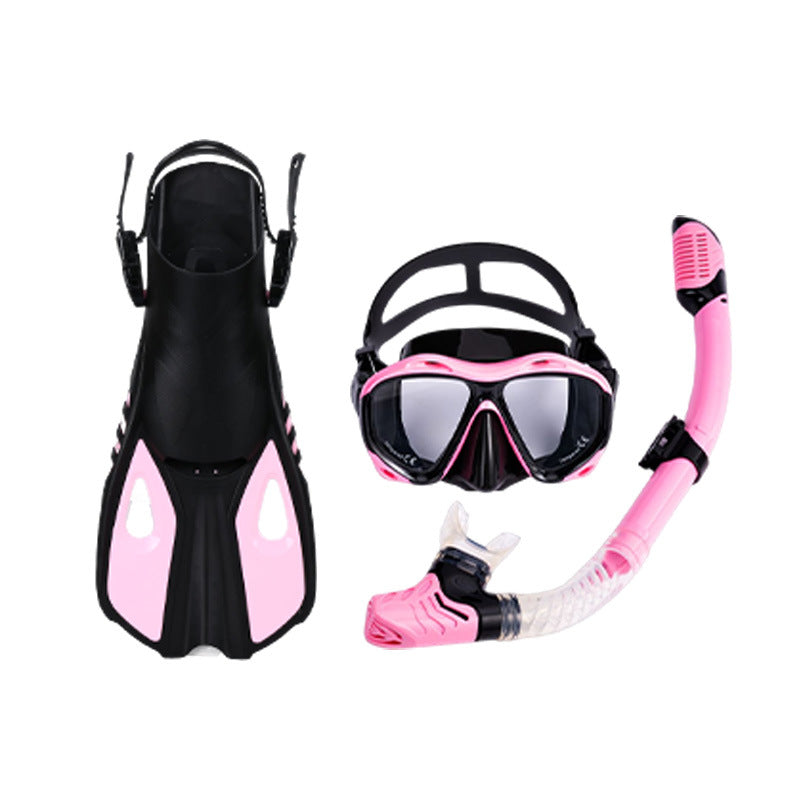 # Fully Dry Snorkeling Kit with Mask, Snorkel, and Fins