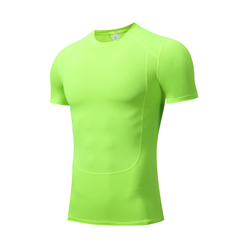 # Men's Tight-Fitting Quick-Drying Fitness Training T-Shirt